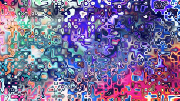 Yumuşak mor ve pembe tonlara sahip soyut organik hücresel doku, sıvı mozaik desen ve rüya gibi dijital yüzey