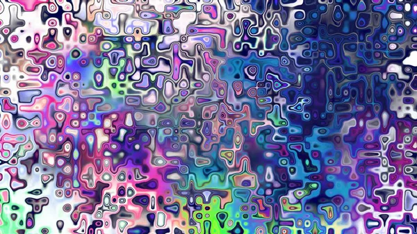 Yumuşak mor ve pembe tonlara sahip soyut organik hücresel doku, sıvı mozaik desen ve rüya gibi dijital yüzey