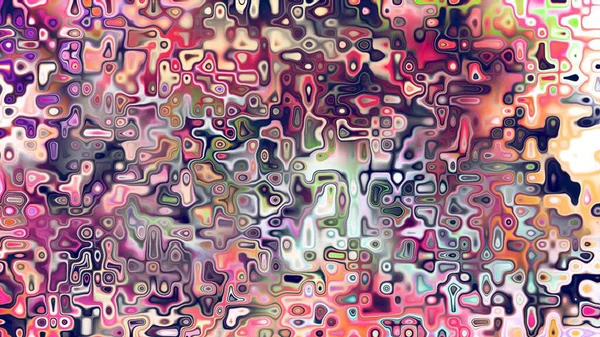 Yumuşak mor ve pembe tonlara sahip soyut organik hücresel doku, sıvı mozaik desen ve rüya gibi dijital yüzey