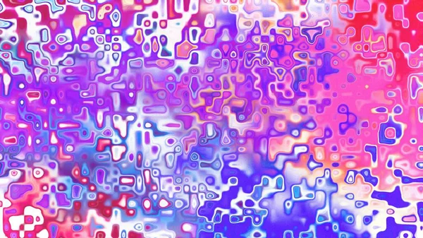 Yumuşak mor ve pembe tonlara sahip soyut organik hücresel doku, sıvı mozaik desen ve rüya gibi dijital yüzey