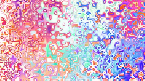 Yumuşak mor ve pembe tonlara sahip soyut organik hücresel doku, sıvı mozaik desen ve rüya gibi dijital yüzey