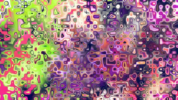 Yumuşak mor ve pembe tonlara sahip soyut organik hücresel doku, sıvı mozaik desen ve rüya gibi dijital yüzey