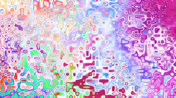 Yumuşak mor ve pembe tonlara sahip soyut organik hücresel doku, sıvı mozaik desen ve rüya gibi dijital yüzey