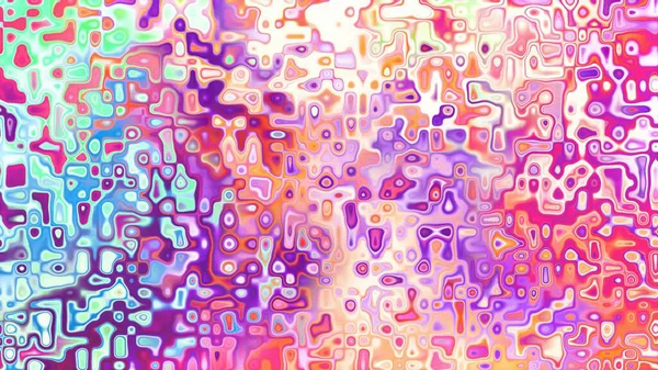 Yumuşak mor ve pembe tonlara sahip soyut organik hücresel doku, sıvı mozaik desen ve rüya gibi dijital yüzey