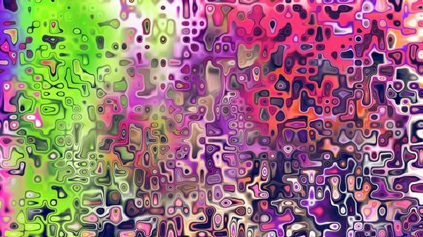 Yumuşak mor ve pembe tonlara sahip soyut organik hücresel doku, sıvı mozaik desen ve rüya gibi dijital yüzey