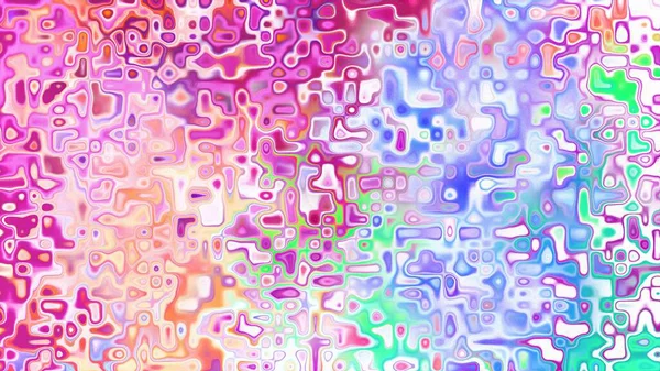 Yumuşak mor ve pembe tonlara sahip soyut organik hücresel doku, sıvı mozaik desen ve rüya gibi dijital yüzey