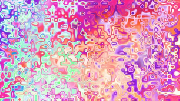 Yumuşak mor ve pembe tonlara sahip soyut organik hücresel doku, sıvı mozaik desen ve rüya gibi dijital yüzey