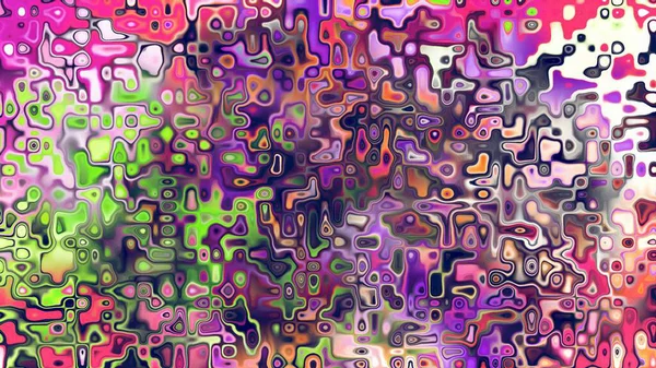 Yumuşak mor ve pembe tonlara sahip soyut organik hücresel doku, sıvı mozaik desen ve rüya gibi dijital yüzey