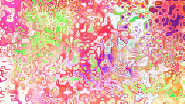 Yumuşak mor ve pembe tonlara sahip soyut organik hücresel doku, sıvı mozaik desen ve rüya gibi dijital yüzey