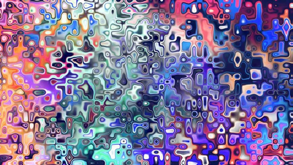 Yumuşak mor ve pembe tonlara sahip soyut organik hücresel doku, sıvı mozaik desen ve rüya gibi dijital yüzey