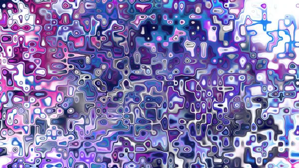Yumuşak mor ve pembe tonlara sahip soyut organik hücresel doku, sıvı mozaik desen ve rüya gibi dijital yüzey