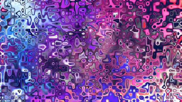 Yumuşak mor ve pembe tonlara sahip soyut organik hücresel doku, sıvı mozaik desen ve rüya gibi dijital yüzey