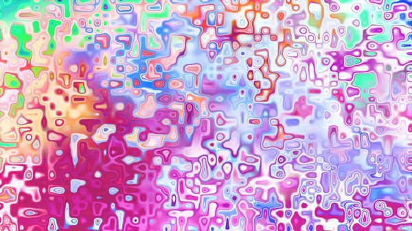 Yumuşak mor ve pembe tonlara sahip soyut organik hücresel doku, sıvı mozaik desen ve rüya gibi dijital yüzey