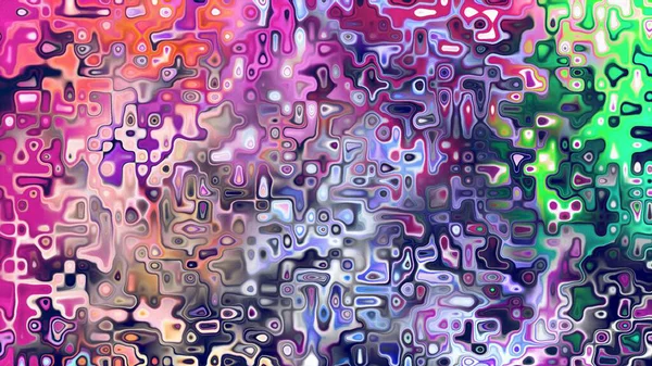 Yumuşak mor ve pembe tonlara sahip soyut organik hücresel doku, sıvı mozaik desen ve rüya gibi dijital yüzey