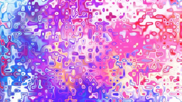 Yumuşak mor ve pembe tonlara sahip soyut organik hücresel doku, sıvı mozaik desen ve rüya gibi dijital yüzey