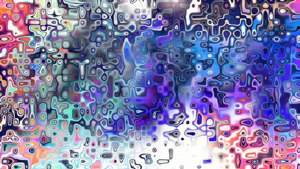 Yumuşak mor ve pembe tonlara sahip soyut organik hücresel doku, sıvı mozaik desen ve rüya gibi dijital yüzey