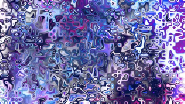 Yumuşak mor ve pembe tonlara sahip soyut organik hücresel doku, sıvı mozaik desen ve rüya gibi dijital yüzey