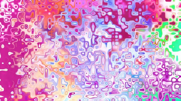 Yumuşak mor ve pembe tonlara sahip soyut organik hücresel doku, sıvı mozaik desen ve rüya gibi dijital yüzey