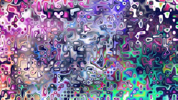 Yumuşak mor ve pembe tonlara sahip soyut organik hücresel doku, sıvı mozaik desen ve rüya gibi dijital yüzey