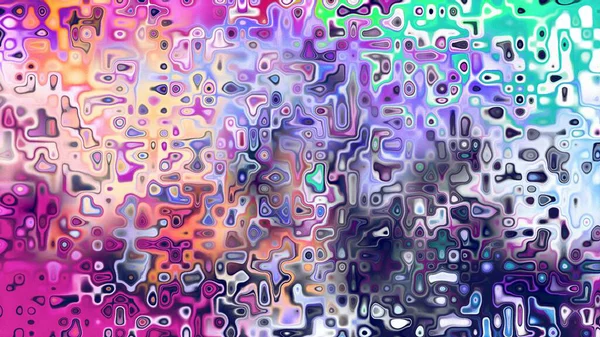 Yumuşak mor ve pembe tonlara sahip soyut organik hücresel doku, sıvı mozaik desen ve rüya gibi dijital yüzey