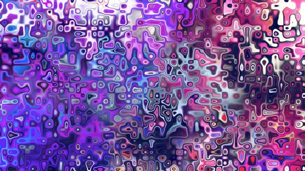 Yumuşak mor ve pembe tonlara sahip soyut organik hücresel doku, sıvı mozaik desen ve rüya gibi dijital yüzey