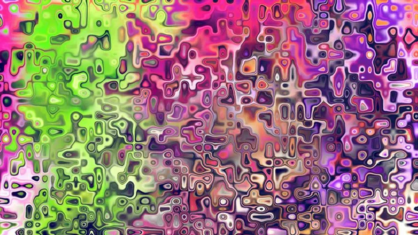 Yumuşak mor ve pembe tonlara sahip soyut organik hücresel doku, sıvı mozaik desen ve rüya gibi dijital yüzey