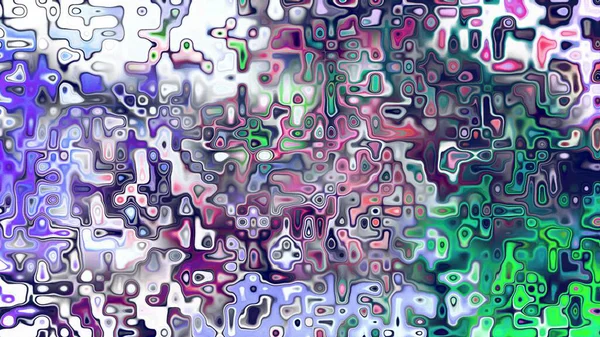 Yumuşak mor ve pembe tonlara sahip soyut organik hücresel doku, sıvı mozaik desen ve rüya gibi dijital yüzey