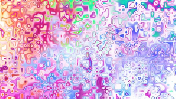 Yumuşak mor ve pembe tonlara sahip soyut organik hücresel doku, sıvı mozaik desen ve rüya gibi dijital yüzey