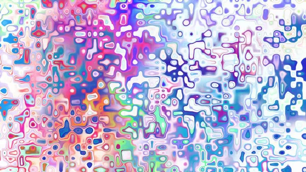 Yumuşak mor ve pembe tonlara sahip soyut organik hücresel doku, sıvı mozaik desen ve rüya gibi dijital yüzey