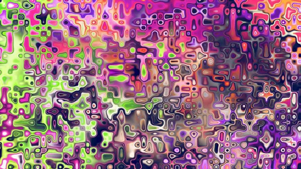 Yumuşak mor ve pembe tonlara sahip soyut organik hücresel doku, sıvı mozaik desen ve rüya gibi dijital yüzey