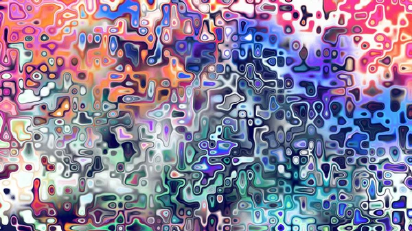 Yumuşak mor ve pembe tonlara sahip soyut organik hücresel doku, sıvı mozaik desen ve rüya gibi dijital yüzey