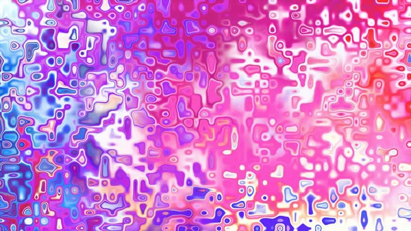 Yumuşak mor ve pembe tonlara sahip soyut organik hücresel doku, sıvı mozaik desen ve rüya gibi dijital yüzey