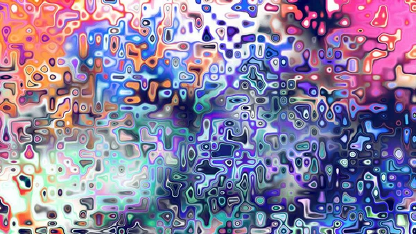 Yumuşak mor ve pembe tonlara sahip soyut organik hücresel doku, sıvı mozaik desen ve rüya gibi dijital yüzey