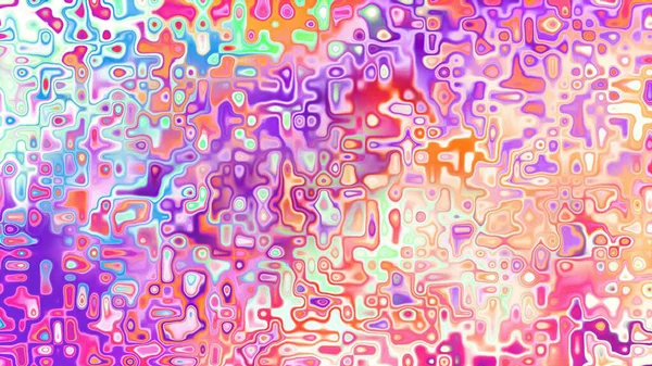 Yumuşak mor ve pembe tonlara sahip soyut organik hücresel doku, sıvı mozaik desen ve rüya gibi dijital yüzey