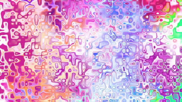 Yumuşak mor ve pembe tonlara sahip soyut organik hücresel doku, sıvı mozaik desen ve rüya gibi dijital yüzey