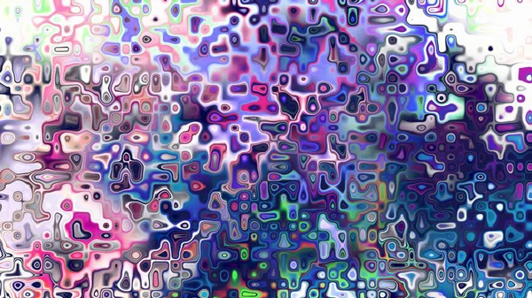 Yumuşak mor ve pembe tonlara sahip soyut organik hücresel doku, sıvı mozaik desen ve rüya gibi dijital yüzey