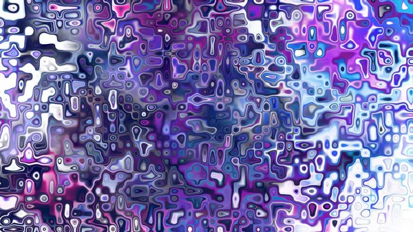 Yumuşak mor ve pembe tonlara sahip soyut organik hücresel doku, sıvı mozaik desen ve rüya gibi dijital yüzey