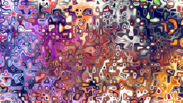 Yumuşak mor ve pembe tonlara sahip soyut organik hücresel doku, sıvı mozaik desen ve rüya gibi dijital yüzey