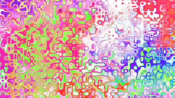 Yumuşak mor ve pembe tonlara sahip soyut organik hücresel doku, sıvı mozaik desen ve rüya gibi dijital yüzey