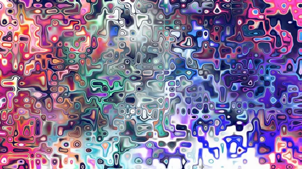 Yumuşak mor ve pembe tonlara sahip soyut organik hücresel doku, sıvı mozaik desen ve rüya gibi dijital yüzey