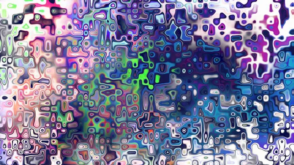 Yumuşak mor ve pembe tonlara sahip soyut organik hücresel doku, sıvı mozaik desen ve rüya gibi dijital yüzey