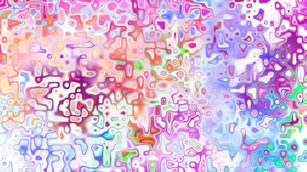 Yumuşak mor ve pembe tonlara sahip soyut organik hücresel doku, sıvı mozaik desen ve rüya gibi dijital yüzey