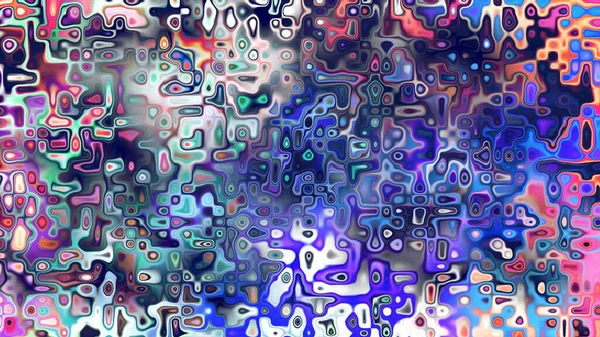 Yumuşak mor ve pembe tonlara sahip soyut organik hücresel doku, sıvı mozaik desen ve rüya gibi dijital yüzey