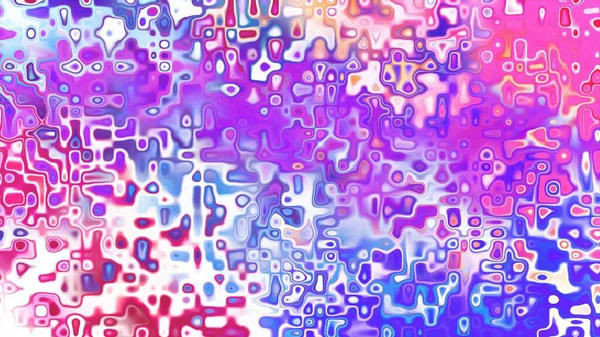 Yumuşak mor ve pembe tonlara sahip soyut organik hücresel doku, sıvı mozaik desen ve rüya gibi dijital yüzey