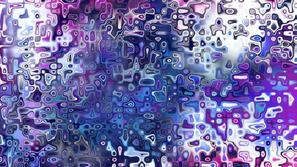 Yumuşak mor ve pembe tonlara sahip soyut organik hücresel doku, sıvı mozaik desen ve rüya gibi dijital yüzey