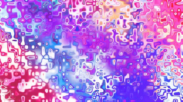 Yumuşak mor ve pembe tonlara sahip soyut organik hücresel doku, sıvı mozaik desen ve rüya gibi dijital yüzey