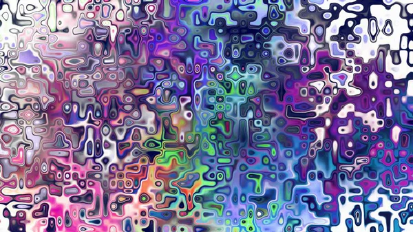 Yumuşak mor ve pembe tonlara sahip soyut organik hücresel doku, sıvı mozaik desen ve rüya gibi dijital yüzey