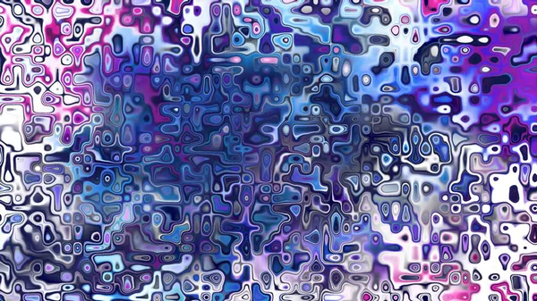 Yumuşak mor ve pembe tonlara sahip soyut organik hücresel doku, sıvı mozaik desen ve rüya gibi dijital yüzey