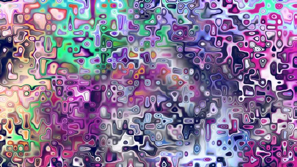 Yumuşak mor ve pembe tonlara sahip soyut organik hücresel doku, sıvı mozaik desen ve rüya gibi dijital yüzey