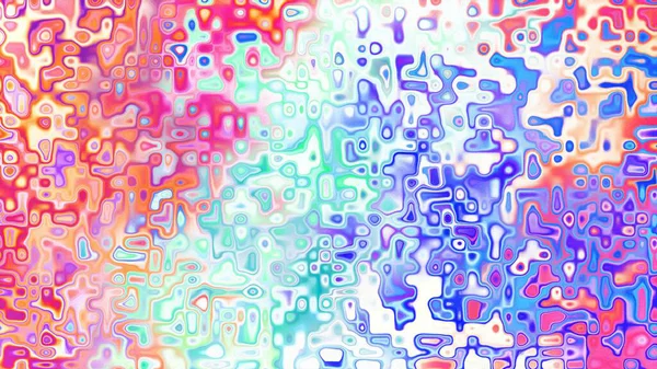 Yumuşak mor ve pembe tonlara sahip soyut organik hücresel doku, sıvı mozaik desen ve rüya gibi dijital yüzey